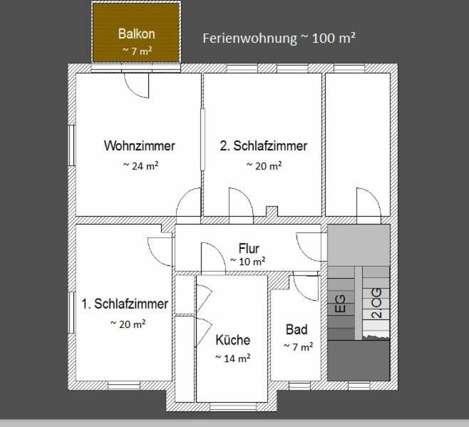 Ferienwohnung „Lena“ Meißen Zewnętrze zdjęcie